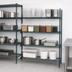 Thumbnail image #3 for Metro Super Erecta Add-On Wire Shelving Unit, 72W x 18D x 63H, 4 Shelves, Metroseal 3 Finish