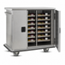 Thumbnail image #4 for FWE ETC-12 Mobile Patient Tray Cart, 12-Tray Capacity, 2-Section, Non-Insulated, Stainless Steel