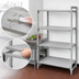Thumbnail image #4 for Cambro Camshelving Premium Solid Add-On Polymer Shelving Unit, 24