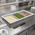 Thumbnail image #3 for Vollrath Short-Sided 3-Pan Marine-Grade Drop-In Hot Well with Thermostatic Controls and Manifold Drain