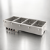 Thumbnail image #3 for Vollrath Four-Well Drop-In Electric Hot Food Well with Marine Grade 316 Stainless Steel Wells, 120V, Infinite Controls