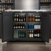 Thumbnail image #4 for Migali Competitor Series 48.75-Inch Two-Door Solid Door Refrigerated Back Bar Cabinet