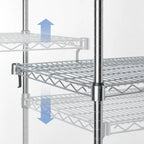 Thumbnail image #3 for Metro Super Erecta A1836NS Super Adjustable Stainless Steel Wire Shelf, 36"W x 18"D