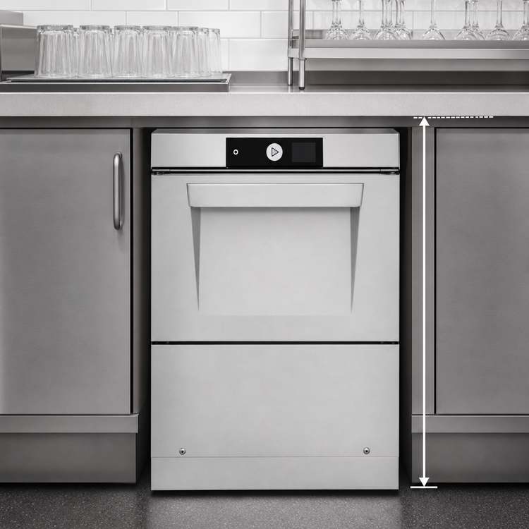 Product image #3 for Hobart LXGNR-4 ADA Advansys ADA-Compliant Undercounter Dishwasher/Glasswasher with Energy Recovery