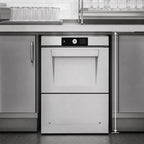 Thumbnail image #3 for Hobart Warewash - Stationary LXGNR-4 ADA ADA High-Temp Undercounter Dishwasher/Glasswasher, Stainless Steel, 20 x 20 Rack