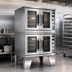 Thumbnail image #3 for Lang Marine ECOF-AT2M 2-Deck Full-Size Standard-Depth Electric Convection Oven