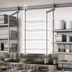 Thumbnail image #3 for Quantum 24-Inch Gray Epoxy Antimicrobial Overhead Track Shelving Intermediate Kit