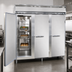 Thumbnail image #3 for Continental Refrigerator DL3WE-PT Designer Line 3-Section Extra Wide Pass-Thru Heated Holding Cabinet