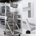 Thumbnail image #3 for New Age 1210 Mobile Fry Basket Rack, 18-Basket Capacity