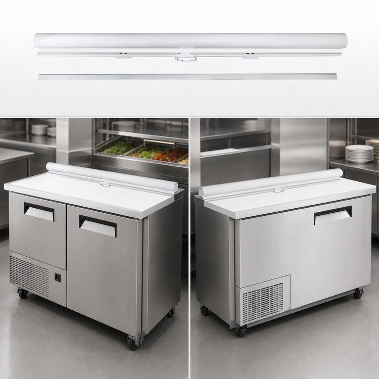 Product image #3 for Turbo Air White Night Cover for TOM-40SW(B)-N and TOM-40L