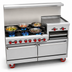 Thumbnail image #3 for American Range 36-Inch Gas Restaurant Range with 4 Open Burners and 12-Inch Griddle/Broiler