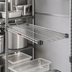 Thumbnail image #3 for Eagle Valu-Master QA2160V 60-Inch x 21-Inch Quad-Adjust Wire Shelf, Pewter Gray Epoxy