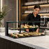 Thumbnail image #3 for Structural Concepts Reveal® Countertop Full-Service Non-Refrigerated Pastry Display Case, 35-3/4 Inch