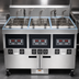 Thumbnail image #3 for Henny Penny OFE-323.0 Electric Three-Well Open Fryer with Built-In Filter System