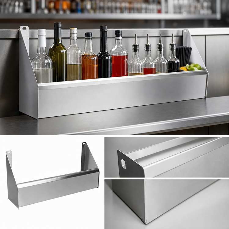Product image #3 for CHOICE 56-Inch Stainless Steel Single Speed Rail