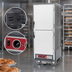 Thumbnail image #3 for Metro C5 3 Series Full-Height Moisture Heated Holding and Proofing Cabinet with Dutch Insulated Aluminum Doors, Gray