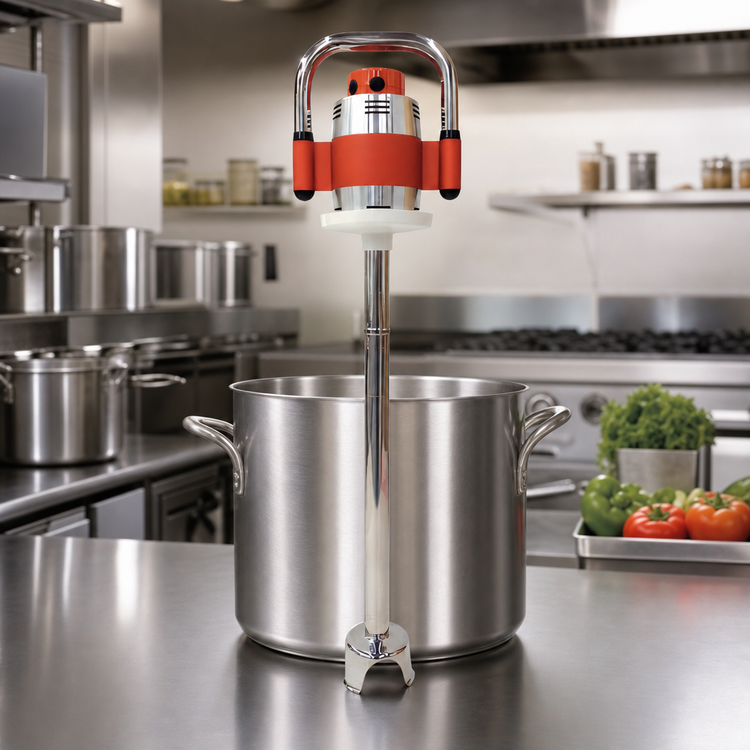Product image #3 for SMX Single-Speed Immersion Blender with 27-Inch Stainless Steel Shaft, 75-Gallon Capacity, 850W, 230V
