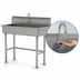 Thumbnail image #3 for Advance Tabco One-Station ADA Floor-Mounted Service Sink with Electronic Faucet, 40-Inch Wide