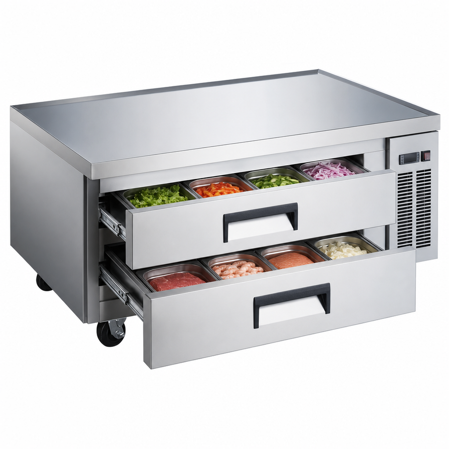 Two Refrigerated Drawers