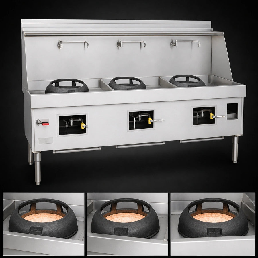 Three Cooking Chambers