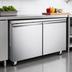 Thumbnail image #3 for Hurakan by Equip.me 60-Inch 2-Section Undercounter Refrigerator with Solid Doors and Electronic Controls