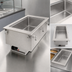 Thumbnail image #3 for Vollrath Drop-In Electric Hot Food Well Unit, 1 Full-Size Pan, Insulated Stainless Steel, Wet Operation, 120V