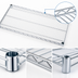 Thumbnail image #3 for Quantum 72 Inch x 21 Inch Chrome Plated Wire Shelf, 600-800 lb. Capacity