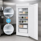 Thumbnail image #4 for Summit Commercial Accucold® FFUF194IM Commercial Upright Reach-In Freezer, 17 Cu. Ft., Frost-Free, White, Factory-Installed Icemaker