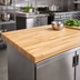 Thumbnail image #3 for John Boos Boos Block Northern Hard Rock Maple Blended Edge Grain Kitchen Countertop, 96 x 32 x 1-1/2 Inch, Oil Finish