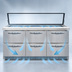 Thumbnail image #3 for Continental Refrigerator Mighty Top 72