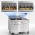 Thumbnail image #3 for Imperial Electric Floor Fryer, 2-Tank Battery, 75 lb. Capacity per Tank, Built-In Filter System and Dump Station
