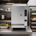 Thumbnail image #3 for Cleveland SteamChef 6 Boilerless Countertop Gas Convection Steamer, 1 Compartment, 6 Full-Size Pan Capacity