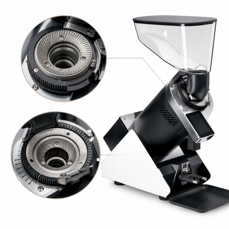 Product image #3 for UNIC Ceado E37ZB On-Demand Espresso Grinder with 83mm Flat Burrs