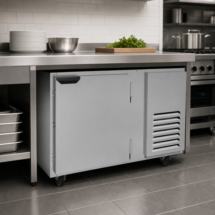 Product image #4 for Beverage-Air 46-Inch Undercounter Side-Mount Refrigerator, 1-Section, 10.8 Cu. Ft.