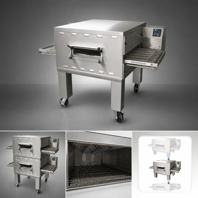 Product image #3 for Middleby Marshall PS638G-CO Impingement Plus Gas Conveyor Oven, Single Deck Cavity Only, 38-Inch Chamber