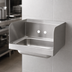 Thumbnail image #3 for Advance Tabco Wall-Mounted Hand Sink with 14 x 10 x 5 Inch Bowl, Side Splashes, Faucet Not Included