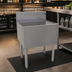 Thumbnail image #3 for Glastender Free Standing Stainless Steel Underbar Drainboard with Removable Perforated Insert, 30 x 19 Inches