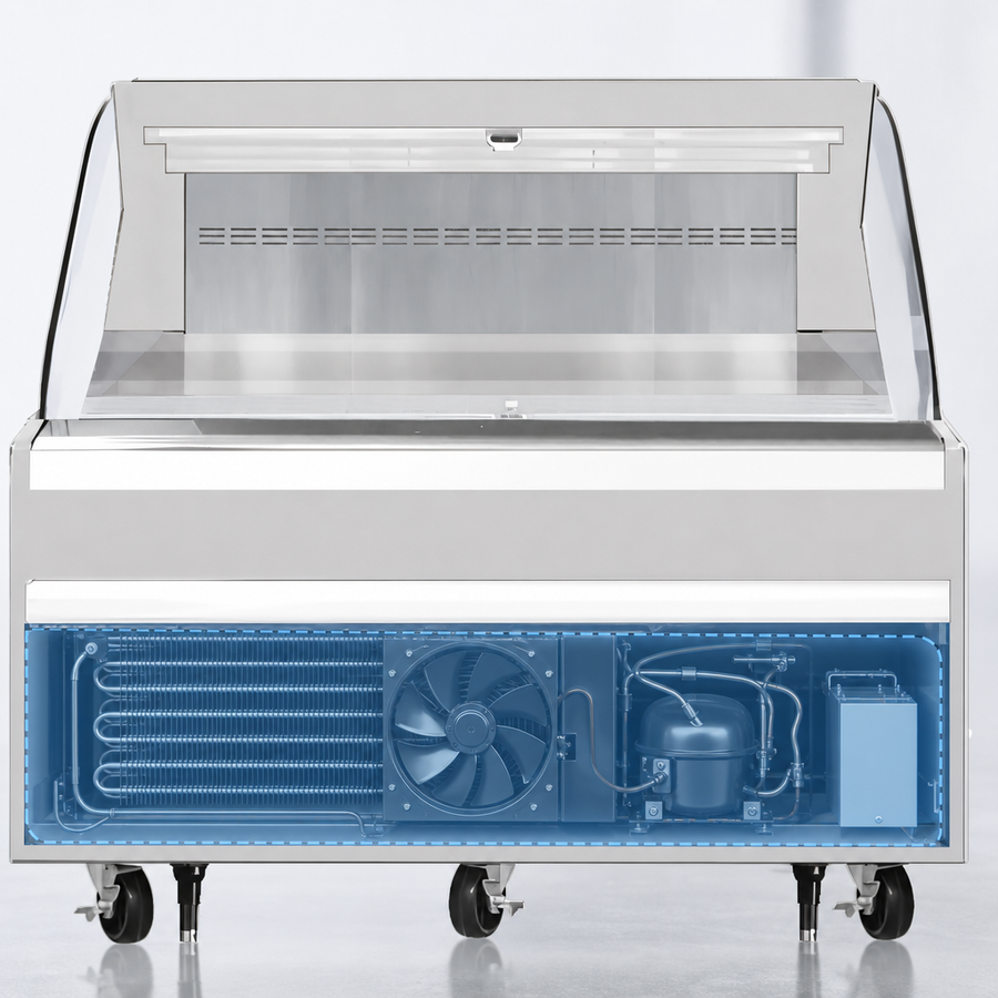 Bottom-Mount Self-Contained Refrigeration