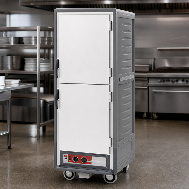 Product image #3 for Metro C5 3 Series Full-Height Moisture Heated Holding & Proofing Cabinet with Gray Insulation Armour and Dutch Doors