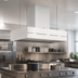 Thumbnail image #4 for Avtec SimpleSpec 72-Inch Square Type I Exhaust-Only Island Display Cooking Hood