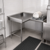 Thumbnail image #3 for BK Resources Corner L-Shaped Clean Dishtable, 60
