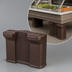 Thumbnail image #3 for SixStar Standard Brown Food Bar Leg Replacement Part