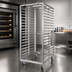 Thumbnail image #3 for Stainless Steel Double Side-Load Rack for Double Rack Oven, 20 Slides