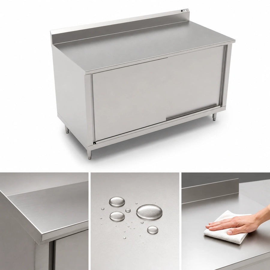 14-Gauge Stainless Steel Top