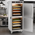 Thumbnail image #3 for FWE Handy Line Mobile Heated Holding Cabinet, Double Compartment Split Cavity, 220-240V