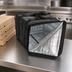 Thumbnail image #3 for Deluxe Insulated Pizza Delivery Bag, 19 x 19 x 14 Inches, Black, Holds 6 Boxes