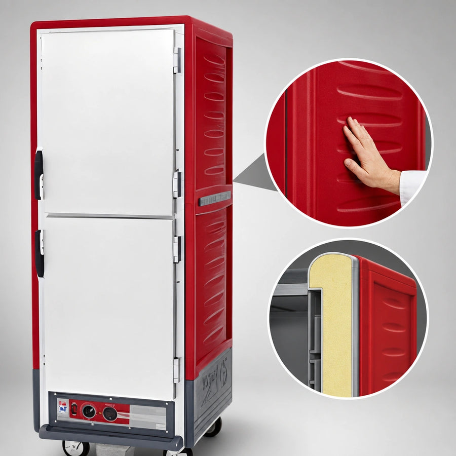 Red Insulation Armour Exterior