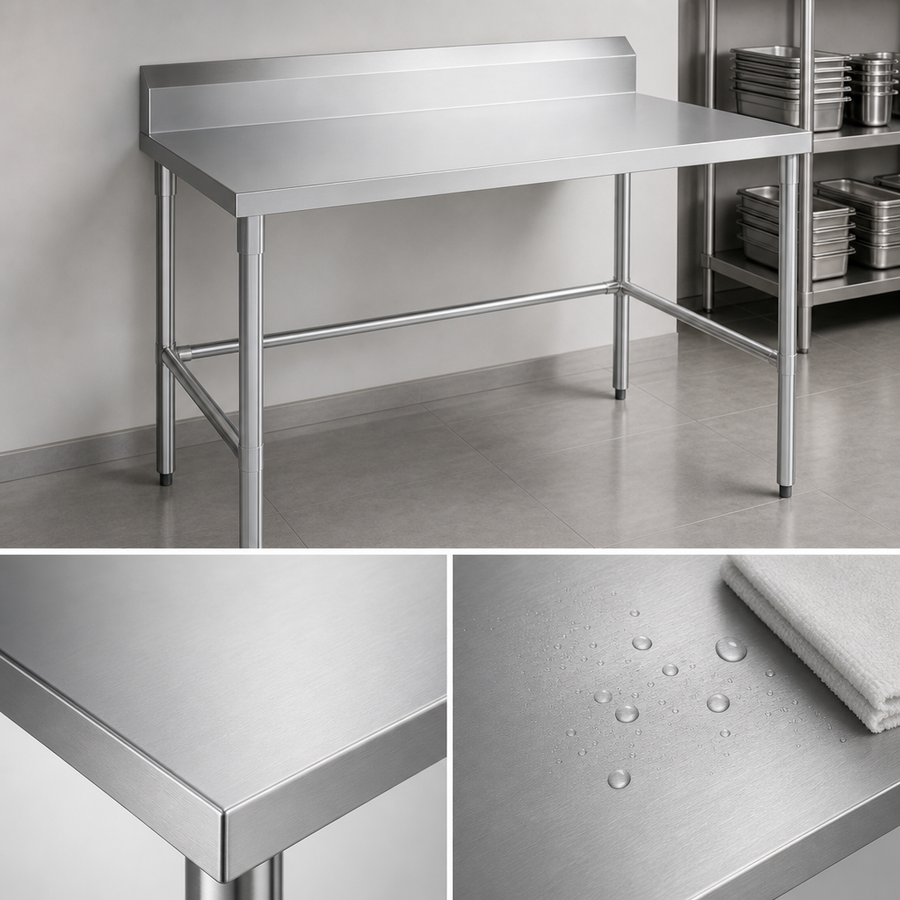 18 Gauge 430 Stainless Steel Top