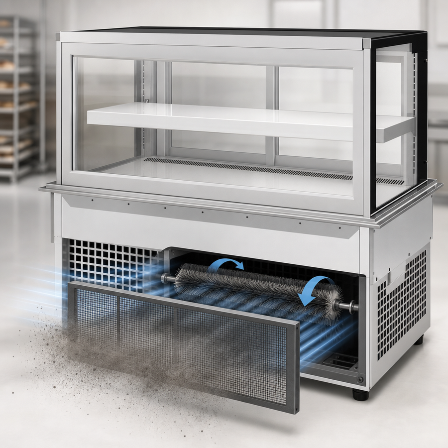Self-Cleaning Condenser