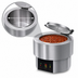 Thumbnail image #3 for Hatco RHW-1 Round Countertop Dry Heated Well Food Warmer, 11 Qt.